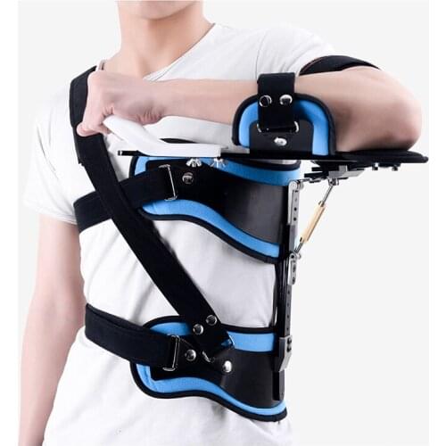 Adjustable shoulder abduction bracket shoulder joint support brace fracture rehabilitation arm orthosis
