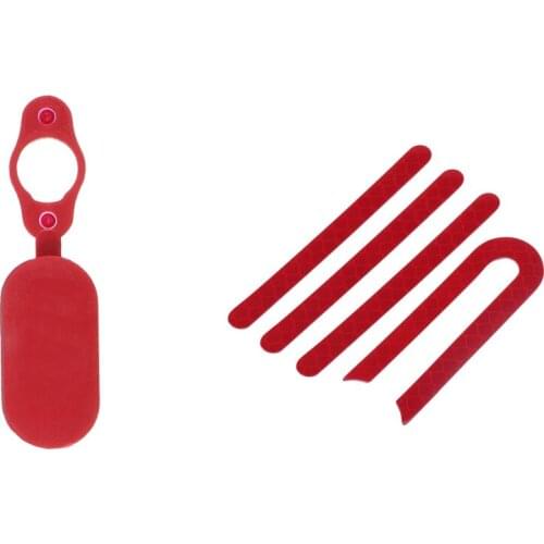 1Pcs Charging Port Dust Plug Rubber Case For Xiaomi Mijia M365 & 1Set Front Rear Wheel Tyre Cover Reflective Sticker