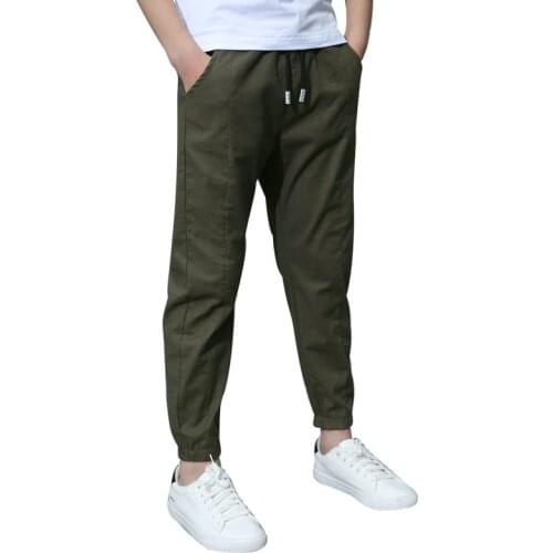 Kids Pants Childrens Wear Pants Summer New Kids Childrens Cotton Trousers Casual Pants Thin Trousers 5-6 8 10 12 14 Ages