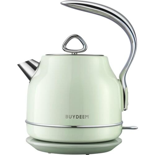 K203 Light Fir Green Electric Kettle 304 Stainless Steel Automatic Power off Electric Kettle