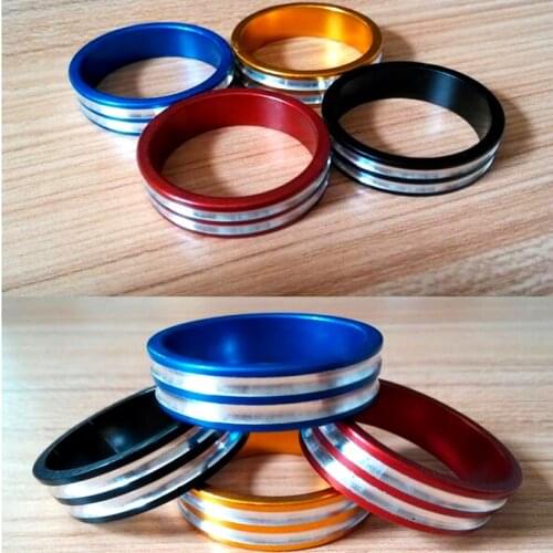 Q199 Aluminium Alloy Bicycle Handlebar Stem Headset Sapcer Gasket Washer Riser Pad Extension Fit 28.6mm Road MTB Bicycle Part