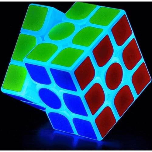 ZCUBE 3x3x3 Cubo Magico Flashing Glowin Speed Puzzle Educational Game Puzzle Glowing in the Dark Gifts For Children