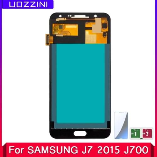 100% Tested Copy OLED New LCD For Samsung J7 2015 J700 SM-J700F J700M J700H/DS Display Touch Screen Digitizer Assembly Workable