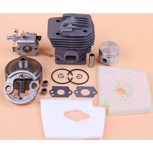 38mm Cylinder Piston Kit For Stihl FS160 FS220 FS280 Carburetor Clutch Drum Air Filter Cleaner Base Assembly