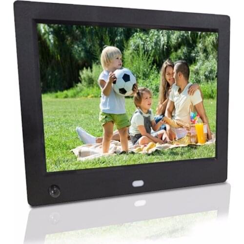 8 inch motion sensor body sensor high resolution ratio 4X3 picture player video player digital photo frame 8 inch loop playback