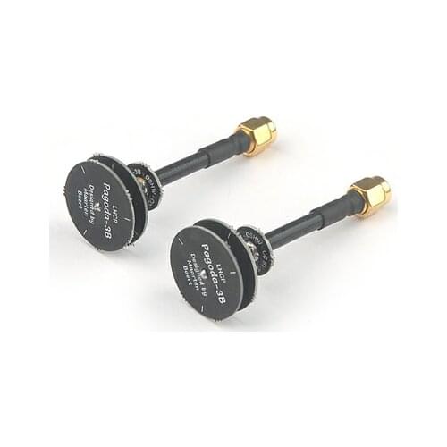 JMT Pagoda 3 Antenna Omnidirectional Antenna for FPV Racer Helicopters Drone 5.8G Image Transmission