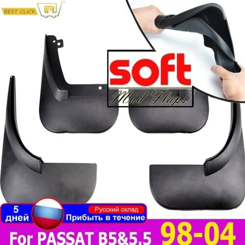 Set Mud Flaps For VW Passat B5 / B5.5 1998-2004 Mudflaps Splash Guards Front Rear Mud Flap Mudguards 2003 2002 2001 2000 1999