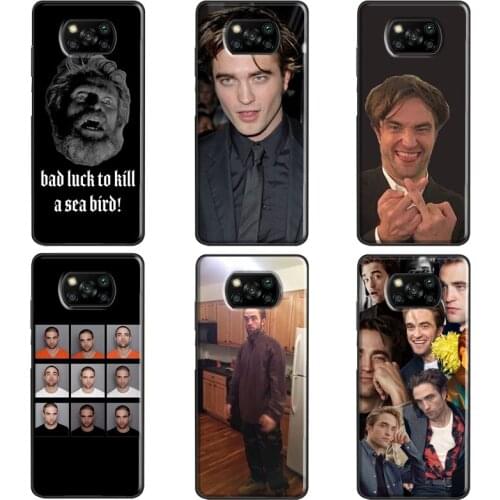 Robert Pattinson Standing For Xiaomi Mi 11 Ultra Mi Note 10 Lite Mi 10T Pro Case For POCO X3 Pro F2 F3 M3 Pro Cover