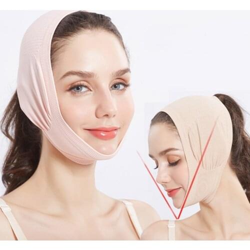 Double Chin Face Bandage Face-lift Tool Wrinkle Removal Device Thin Face Bandages Face Correction Sleep Mask Facial Slimming
