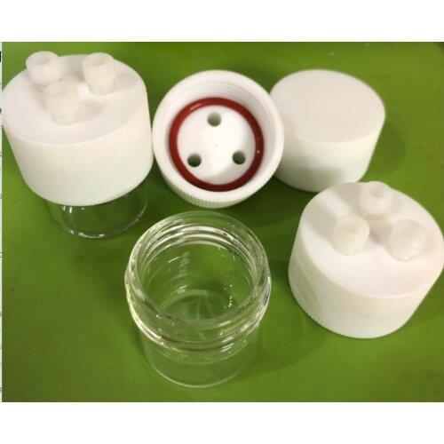 25ml Sealed Electrolytic Cell Three-electrode Sealed Electrolytic Electrochemical Cell Sealed Electrolytic Cell Glass Cell