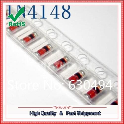 Hot Sell One Lot 200PCS Orignal SMD 1N4148 LL4148 4148 switching diode LL34 brand new IN4148