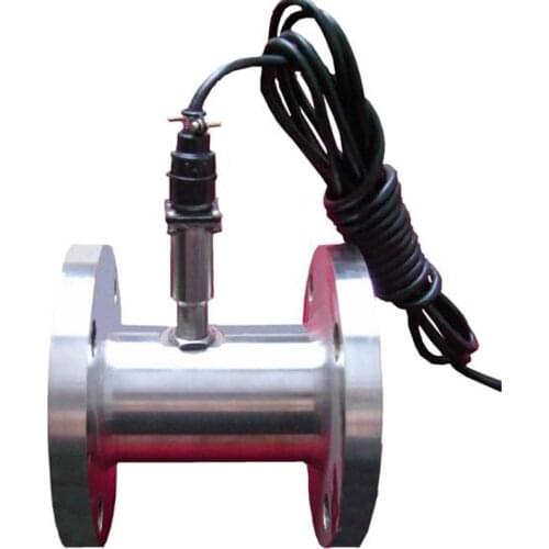 Liquid Turbine Flow Meter Sensor Counter Indicator Transmitter Threaded Connections DC24V 4-20mA Output