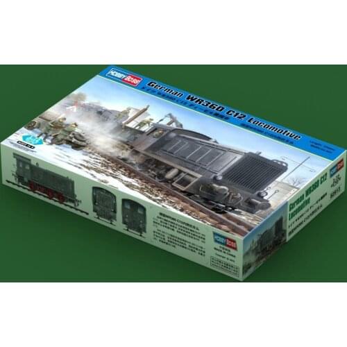 Hobby Boss model 82913 1/72 German WR360 C12 Locomotive plastichobbyboss trumpeter model kit