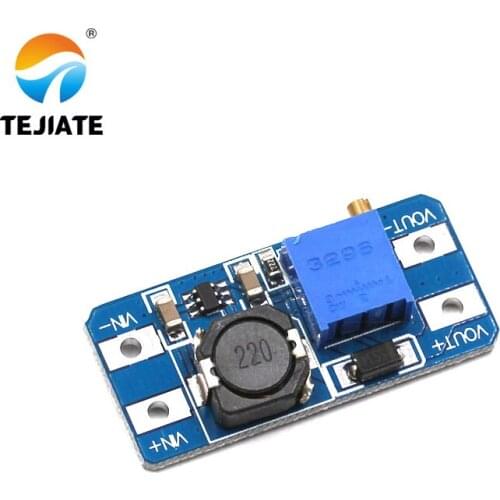 1PCS DC-DC Rise-voltage Module 2A Board Input 2-24Vl To 5/9/12 To 28V Adjustable To 2577