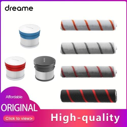 Original Dreame V10 HEPA Filter Roller Brush for Dreame Wireless Vacuum Cleaner V9 V10 V11 V12 Washable High Efficiency Filter