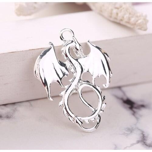 5pieces/each batch of 16*21mm pendant dragon retro animal mini dragon pendant accessories for jewelry pendant