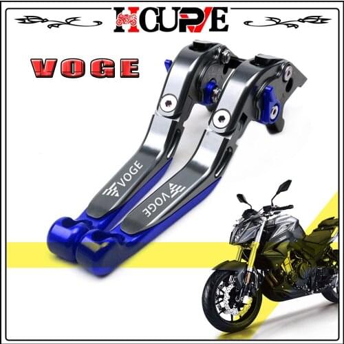 For LONCIN VOGE 500R 300R 300RR 300AC (ABS version please note) Motorcycle Folding Extendable Adjustable Brakes Clutch Levers
