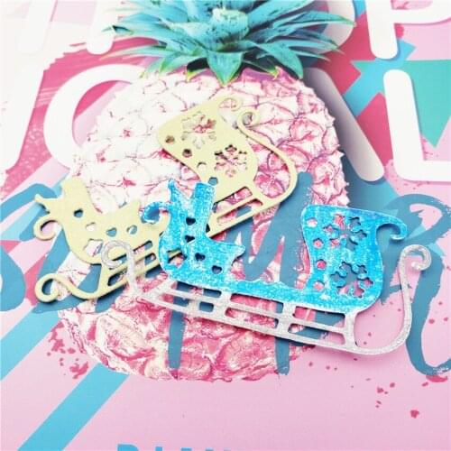Sled Carbon Metal Steel Cutting Dies Stencil DIY Scrapbooking photo Paper Album Card Craft Embossing Decoration Dies Cut