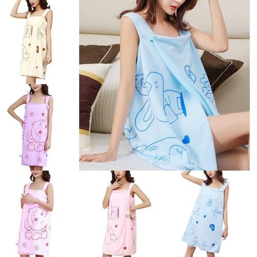 Bath Towels Magic Quick Dry Absorbent Wearable Towel For Woman Lady 150x80cm Bathing Beach Wrap Skirt