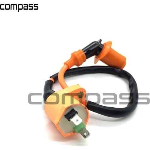 High Performance Motorcycle Racing 6pin CDI Ignition Coil Spark Plug Set Fit for Gy6 150cc 125cc 50cc Scooter Motorbike Parts