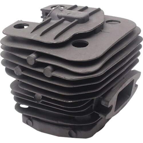 45mm Big Bore Cylinder Head Piston Rebuild Kit Ring Pin Clips Assembly for 52 Chainsaw Universal Logging Saw Cylinder Fitting