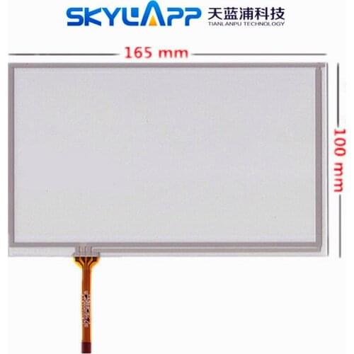 7''inch 165mm*100mm touch screen industrial new original car GPS navigation systems can be equipped with touch screen AT070TN92