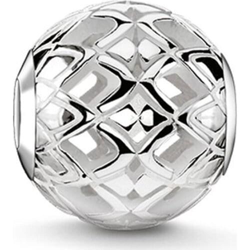 Silver Plated Love and Purity Lotus Flowers Bead, Most Fashion DIY Beads for Jewelry Making Fit Necklace Bracelets for Women Men