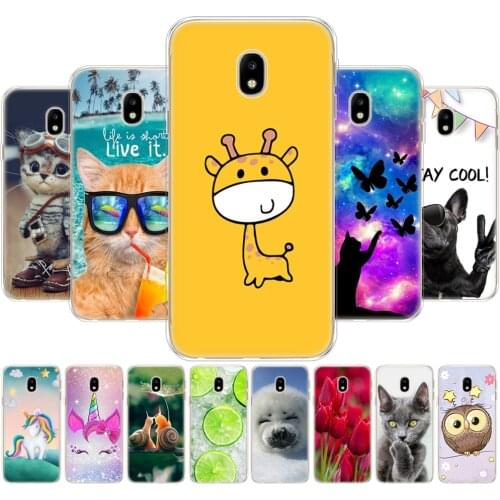 Phone Case For Samsung Galaxy J5 2017 J530F J5 Pro 2017 Case Soft TPU silicon shell Cover for Samsung J5 2017 J530 cover