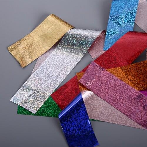 1 Set Starry Sky Nail Foils Nail Stickers Multicolor 4*20 cm DIY Manicure Nail Art Transfer Sticker Nail Decoration