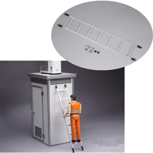 Rc Truck Metal Simulate Ladder Model Fit For 1/14 Scale Remote Control Toys Tractor Trailer Tamiya SCANIA MAN BEENZ KING VOLVO