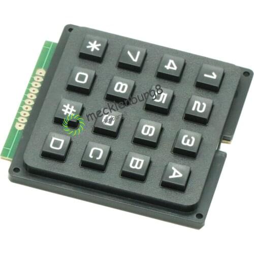4x4 Matrix Keyboard Keypad Module Use Key PIC AVR Stamp Sml 4 * 4 Plastic Keys Switch For Arduino Controller