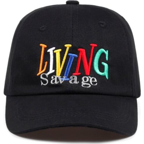 2019 new LIVING Savage dad hat men women Cotton% high-quality baseball cap fashion snapback Hip-hop Bone Garros golf cap hats