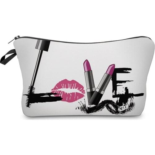 Personalized Toiletry Bag New Women Multifunction neceser make up bag Travel Portable Cosmetic Bag Colorful kosmetyczka Storage