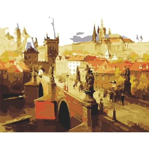 Orthodox Love 40x50cm No Frame Diy Painting By Numbers Acrylic Colorful Animals Hand Painted Oil Paint By Numbers For Home Decor