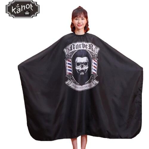 Salon Professional Hairdresser Cutting Hair Cape Hair Stylist Retro Pattern Non-sticky Hair Apron Barber Hair Cutting Tools