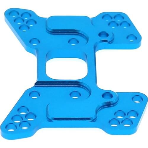 RCAWD 1xBlue Rear Shock Tower For Rc Hobby Model Car 1/10 Hsp Redcat Himoto 166023B Rear Shock Tower