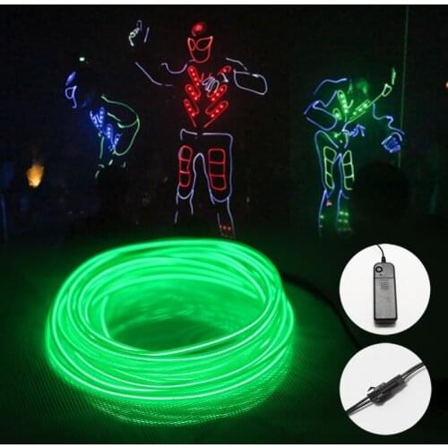 RGB Neon Wire Under Car Flexible Soft Tube Lights Christmas Neon Light El Led LED Strip Sign Anime/Body Woman/Rooms Rope Light
