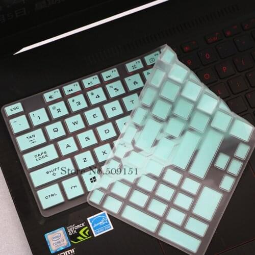 Silicone Keyboard Cover laptop Skin Protector For ASUS ROG Zephyrus M 15 GM501 GM501GM gm501g GU501GM GU501 GU501G GM501GS
