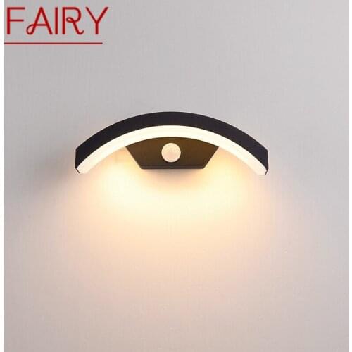 FAIRY Outdoor Wall Lamp Fixture Patio Human Body Induction LED Waterproof Creative Decorative For Courtyard Balcony Garden