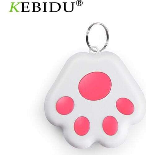 Kebidumei Pet Dog Smart GPS Tracker Device Mini Anti-Lost Waterproof Bluetooth Locator Tracer For Pet Cat Kids Car Wallet Key