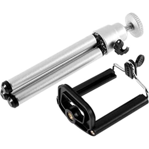 Tripod Stand Universal Holder Extendable Legs Max Length 200 mm 360 Rotatable Universal Phone Mount