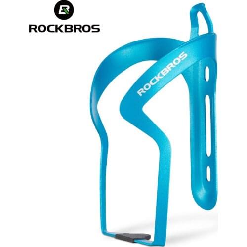 ROCKBROS Bike BottleHolder Aluminum Alloy One Piece Water Cup Bicycle Mount Ultralight Rack MTB Road Cycling Cage Bracket Parts