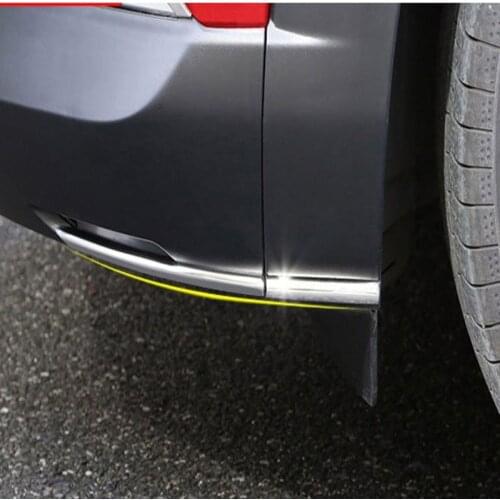 For Mazda Cx-30 Cx30 2020 2021 Car Stainless Steel Front and Rear Corner Protection Strips Cover Trim Decorative Car Styling