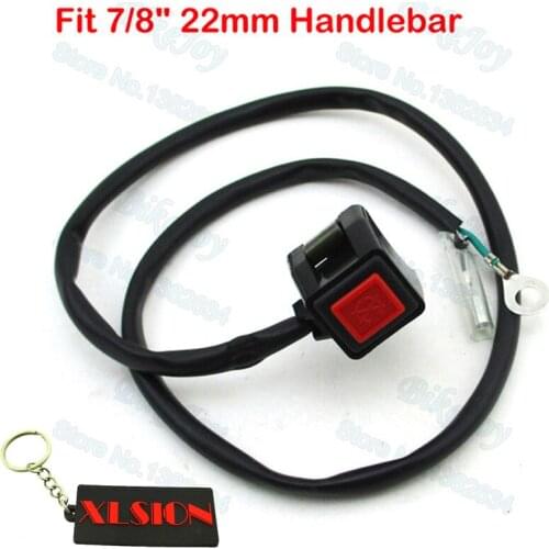 7/8'' 22mm Handle Kill Switch For Apollo Dirt Pit Bike ATV Quad Motorcycle Motocross