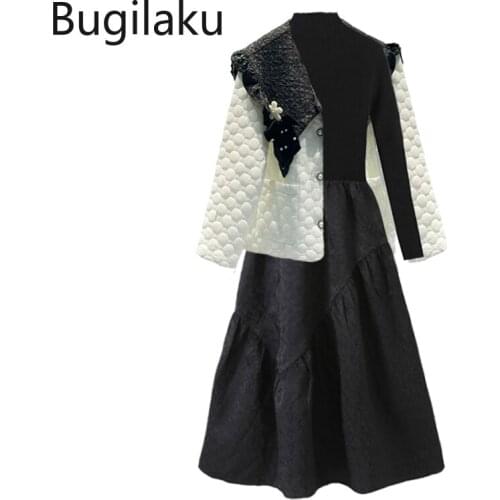 Модные вязаные платья Bugilaku China At AliExpress