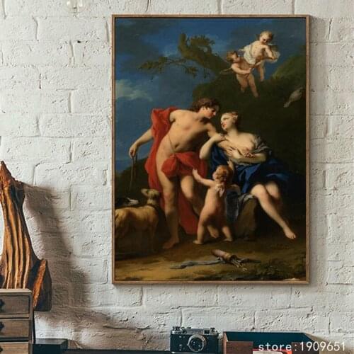 Cotton no frame classical religious figures angels canvas printings oil painting printed on cotton wall art decoration pictures