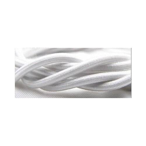 [wamami] White Round Elastic Cord String Set Ball Jointed Doll 1/4 MSD 1/3 1/6 SD DZ BJD Doll