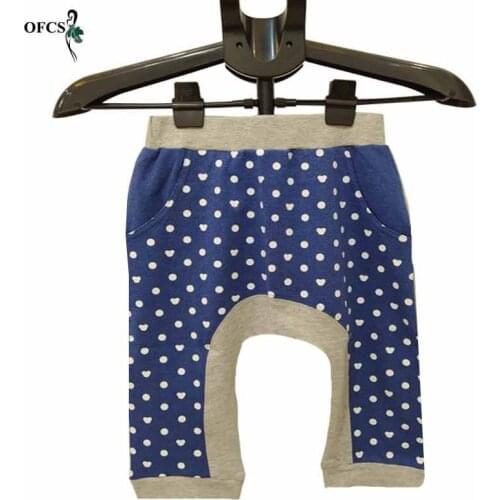 Best Seller Children Trousers Boys New Arrival Dot Pattern Cotton Fashion PP Pants Child Boys Variety Cheap Sales Real Pants 12T