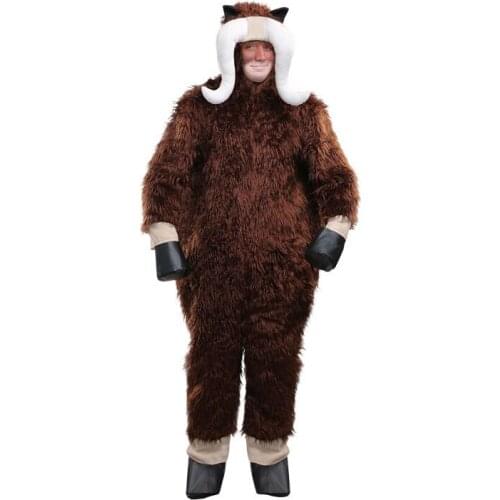 New Halloween adult men Adult Stage Performance North American musk ox buffalo yak luxury quality