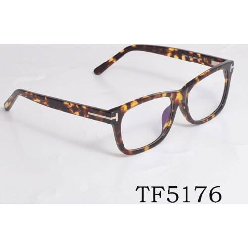Tom For Optical Eyeglasses Frames Forde Fashion Rectangle Women Men Reading Myopia Prescription TF5176 EyeGlasses With Case